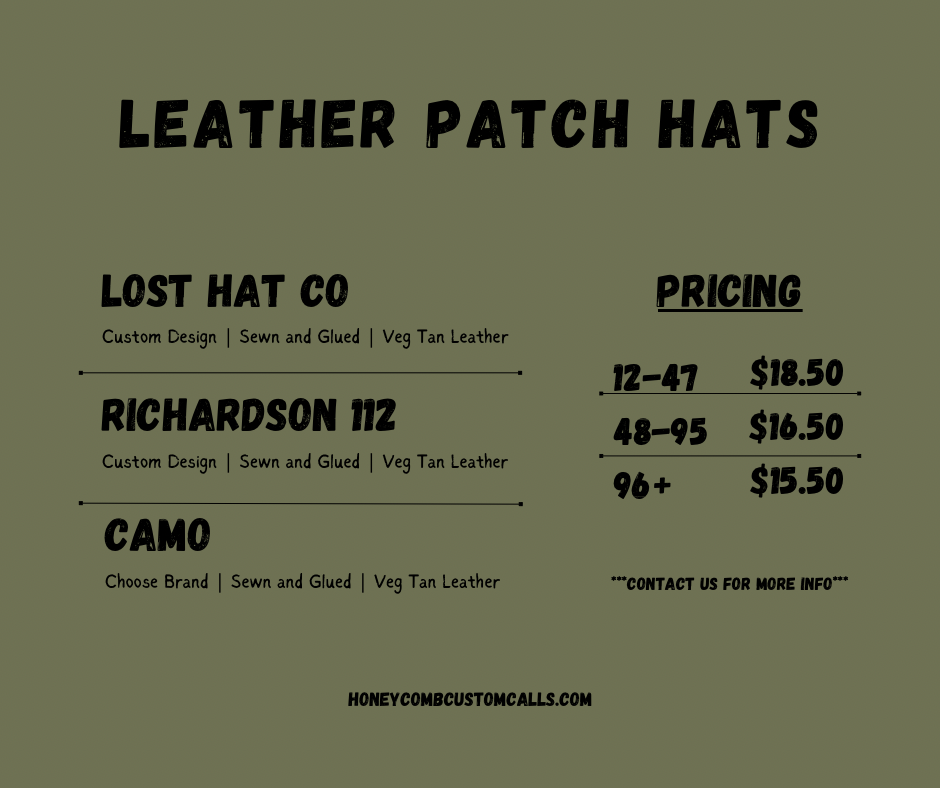 Leather Patch Hats